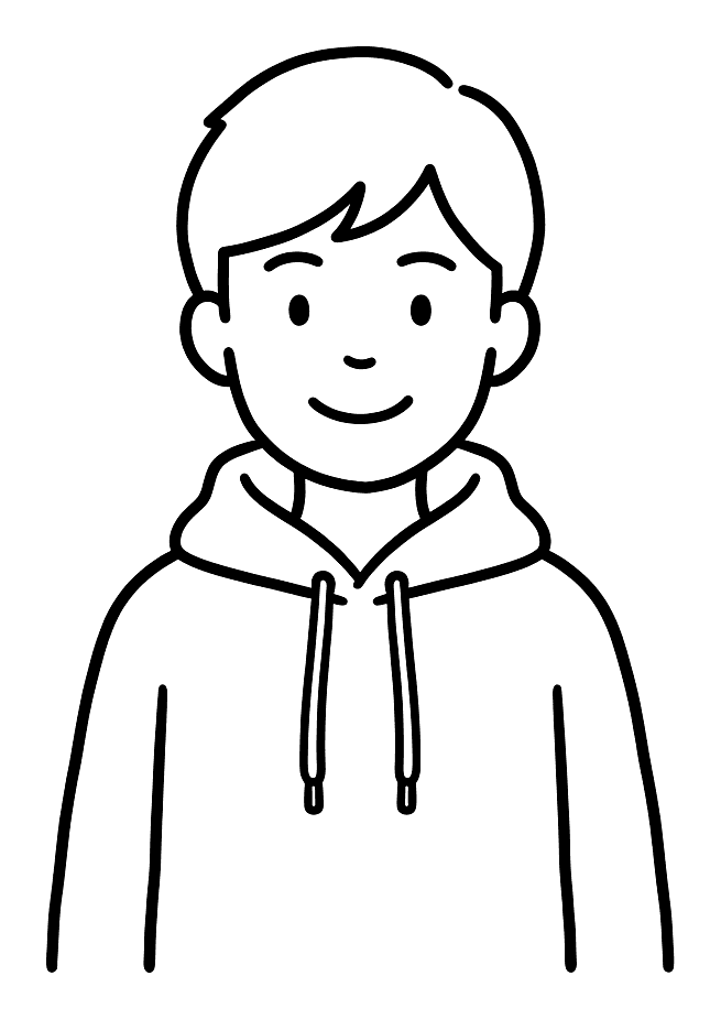 Drawing of Kenji