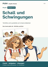 Cover: Das Lineal spielt mit: Comic mit Aufgaben und Lösungen, Kl. 5–6