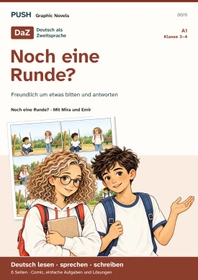 Cover: DaZ A1: Noch eine Runde? – Comic, Aufgaben und Lösungen