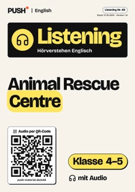 Cover: Englisch Listening: Animal Rescue Centre, Kl. 4–5, mit Audio