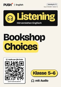 Cover: Englisch Listening: Bookshop Choices, Kl. 5–6, mit Audio