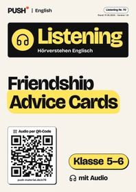 Cover: Englisch Listening: Friendship Advice Cards, Kl. 5–6, mit Audio