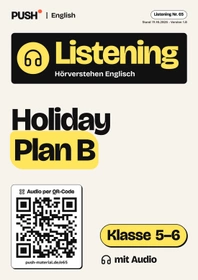 Cover: Englisch Listening: Holiday Plan B, Kl. 5–6, mit Audio