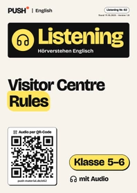 Cover: Englisch Listening: Visitor Centre Rules, Kl. 5–6, mit Audio