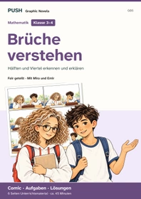 Cover: Fair geteilt: Comic mit Aufgaben und Lösungen, Kl. 3–4