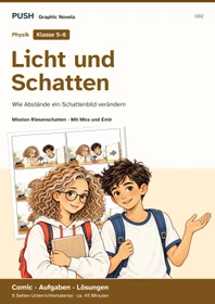 Cover: Mission Riesenschatten: Comic mit Aufgaben und Lösungen, Kl. 5–6