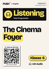 Cover: Past Progressive Listening: The Cinema Foyer, Kl. 6, Audio