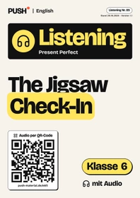 Cover: Present Perfect Listening: The Jigsaw Check-In, Kl. 6, Audio