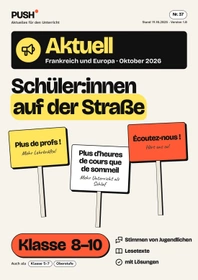 Cover: Schülerproteste in Frankreich und Europa: Arbeitsblätter mit Lösungen, Kl. 8–10